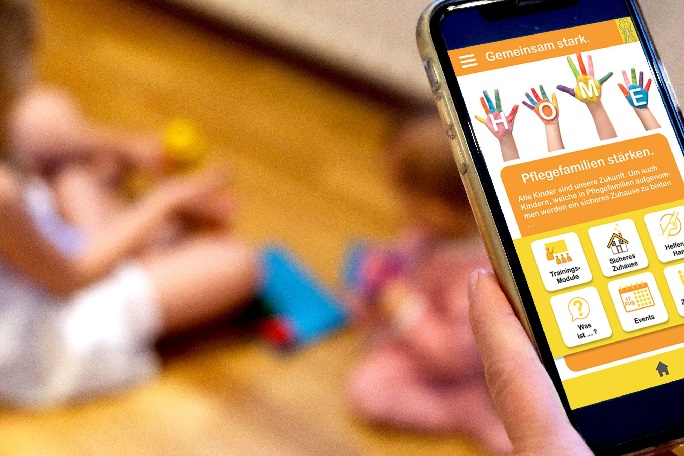 Die „GemeinsamStark“-App soll Mindeststandards für die Pflegekinderunterbringung und -versorgung setzen und Pflegefamilien kontinuierlich im Alltag unterstützen. 