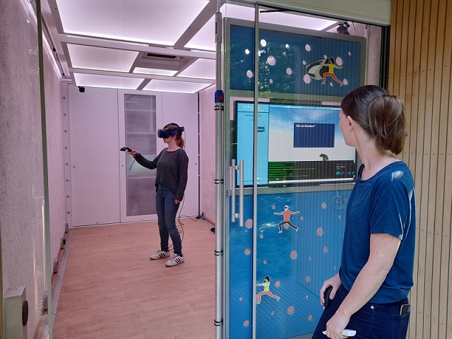 VR-Studie im VITALab.Mobile.